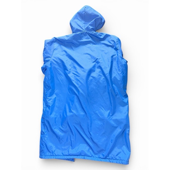 Adoretex Parka Jacket Adult 2XL  Zip Nylon Blue Fleece Lined Water Resistant - Picture 6 of 7